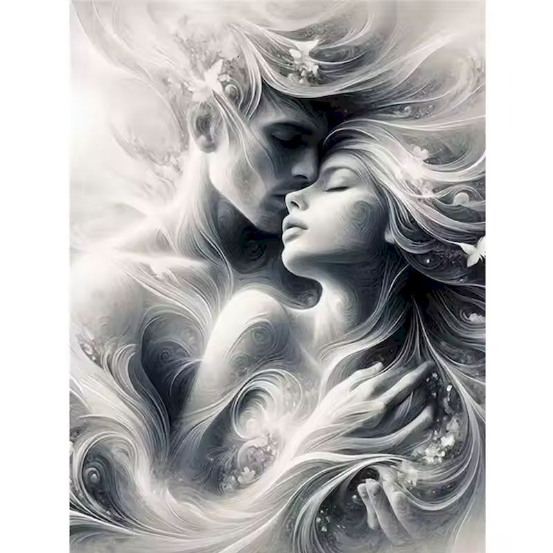 Resin Art Wallpaper - GATYZTORY Pintura Diamante Arte de Parede