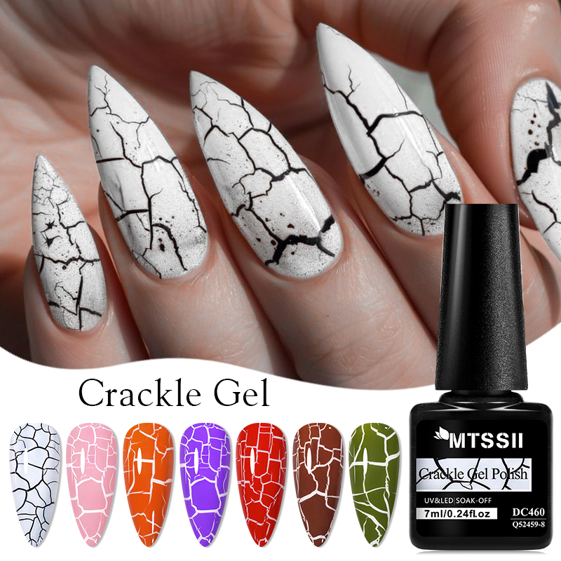 Mtsii 7ml crackle gel unha pol - Resin Art Equipment avaliação e preço