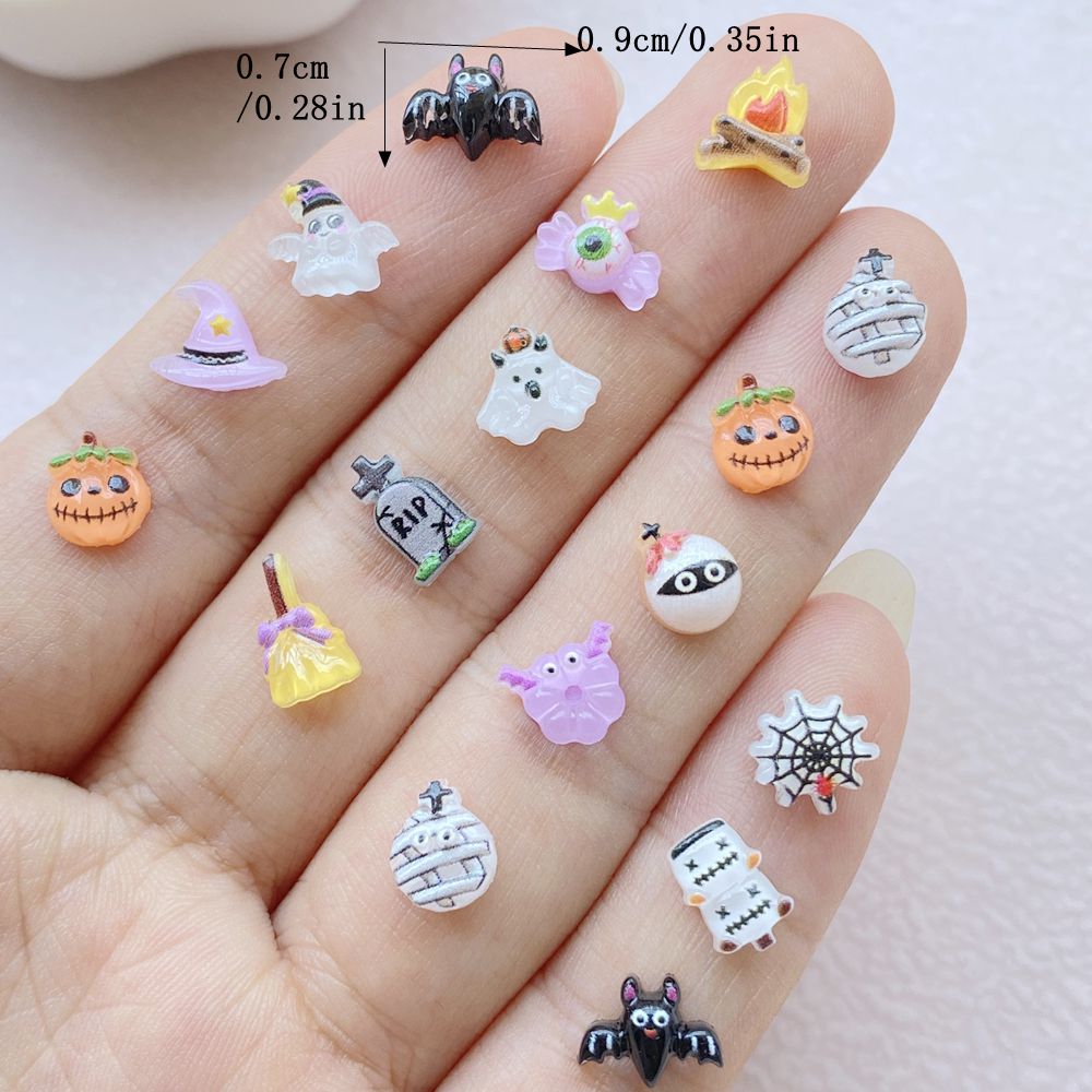 Halloween 3D Nail Art Decoraçã - Resin Art Equipment avaliação e preço
