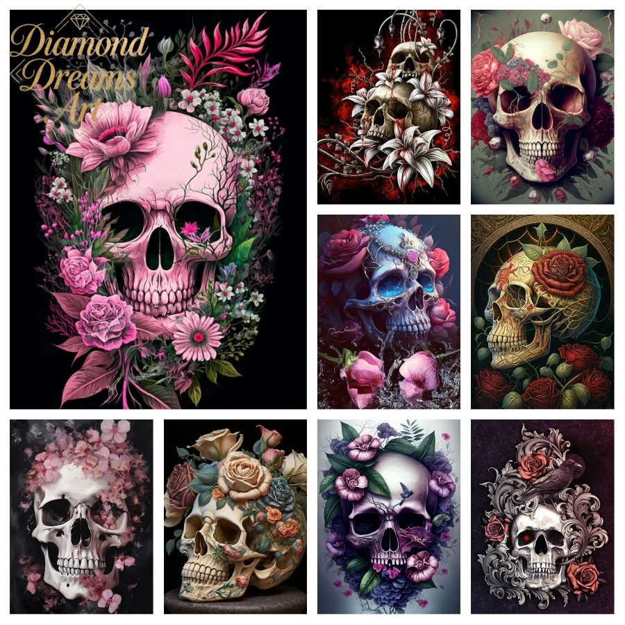 Sem moldura, pintura de diaman - Resin Art Rose avaliação e preço