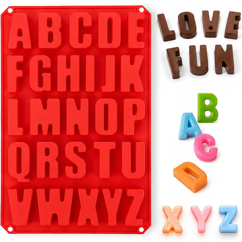 Molde de silicone para velas c - Resin Art Alphabet avaliação e preço