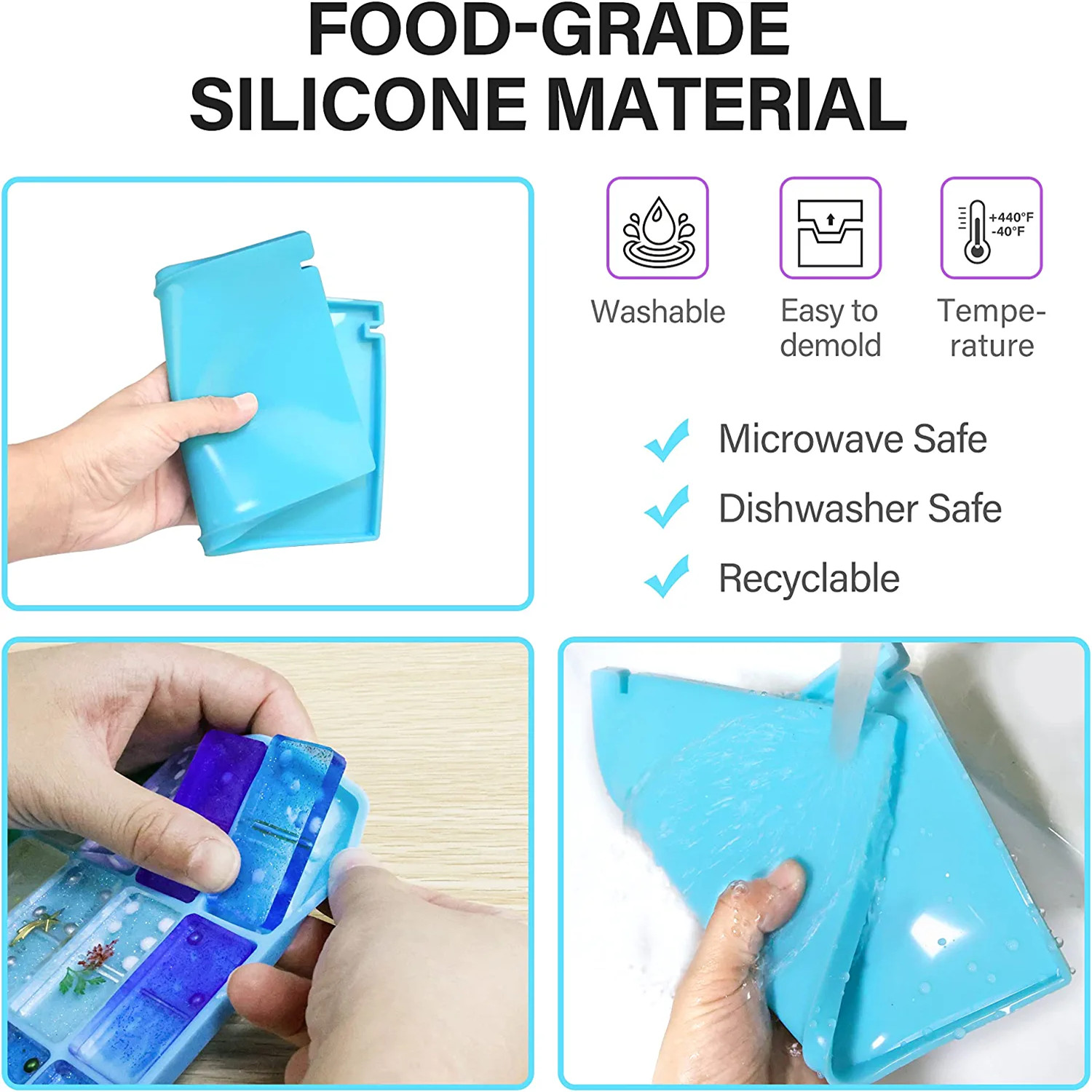 Domino Silicone Moldes para DI - Resin Art Equipment avaliação e preço