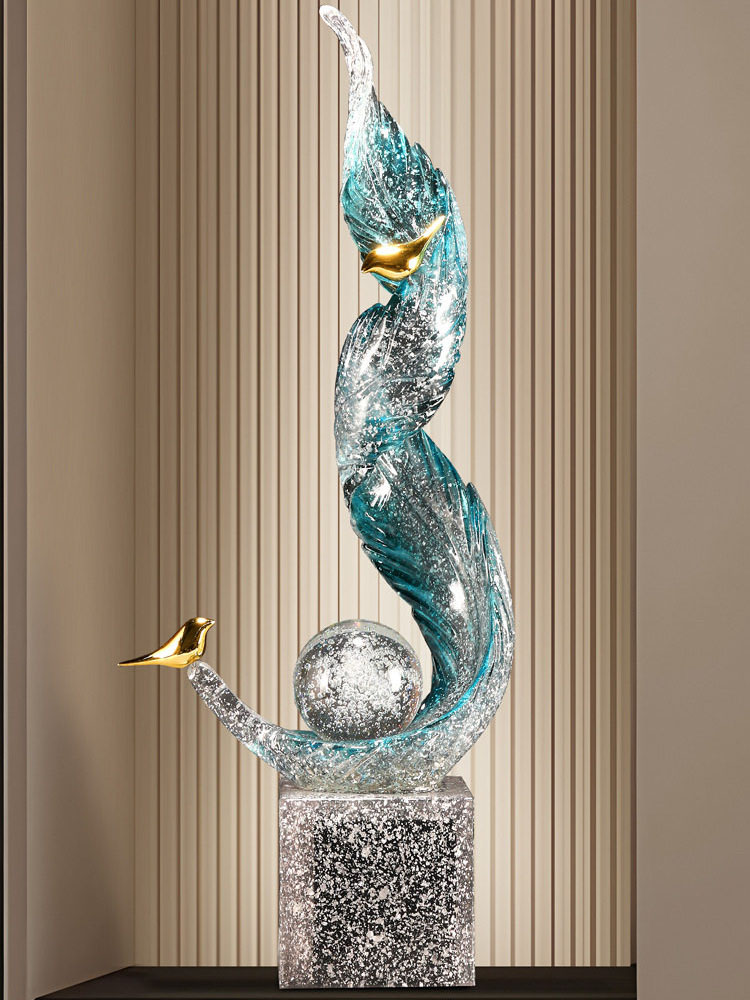 Decoração de Casa Luxuosa para - Resin Art Wedding Gift avaliação e preço