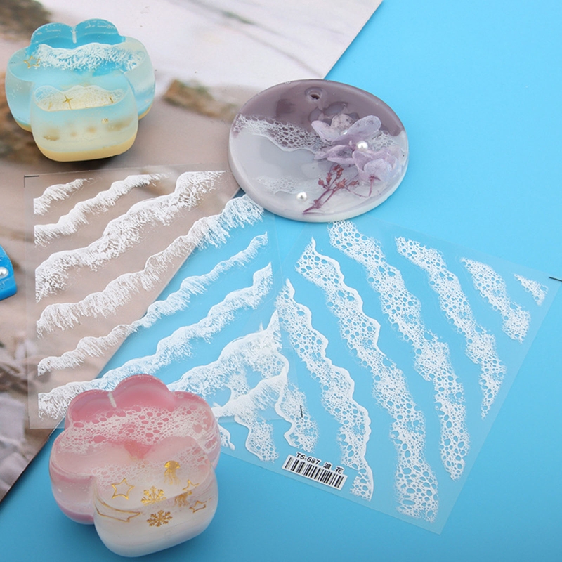 Wave Sticker Enchimento De Cri - Resin Art Equipment avaliação e preço
